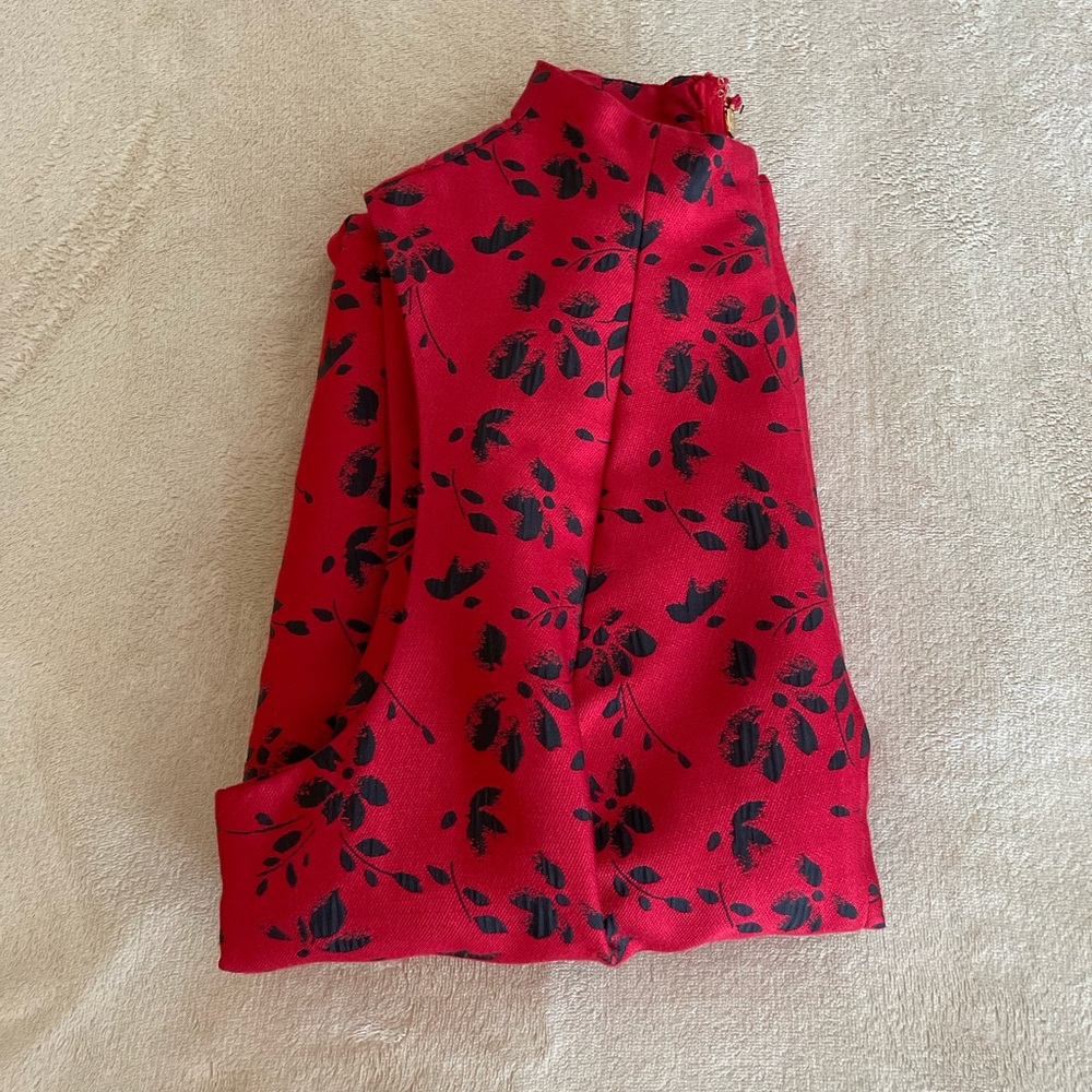 Kensie Floral Flare Zip Dress - Size S - Picture 11 of 15